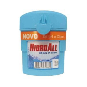 HIDROALL KIT TESTE PH E CLORO