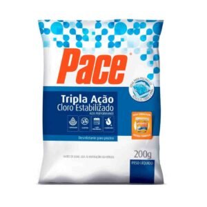PACE CLORO PASTILHA TRIPLA AÇÃO - 200G