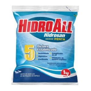 HIDROALL CLORO GRANULADO HIDROSAN PENTA - 1KG