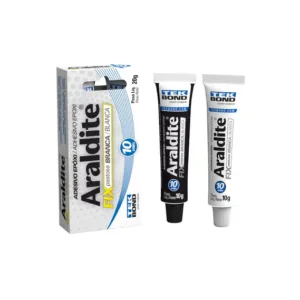 TEK BOND COLA EPOXI ARALDITE FIX BRANCA - 20G