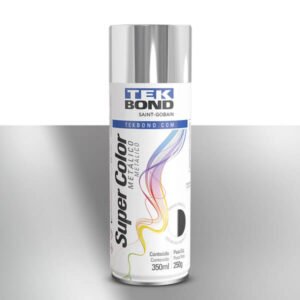 TEK BOND TINTA SPRAY CROMADO METÁLICO - 350ML