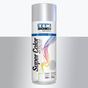 TEK BOND TINTA SPRAY PRATA METÁLICO - 350ML