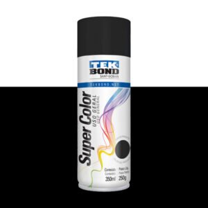 TEK BOND TINTA SPRAY PRETO FOSCO USO GERAL - 350ML
